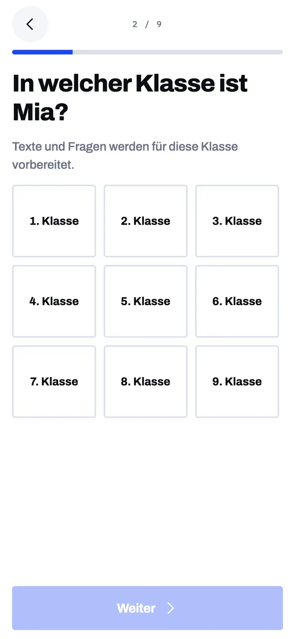 Ein paar kurze Fragen