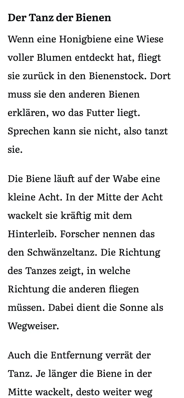 Kurz lesen