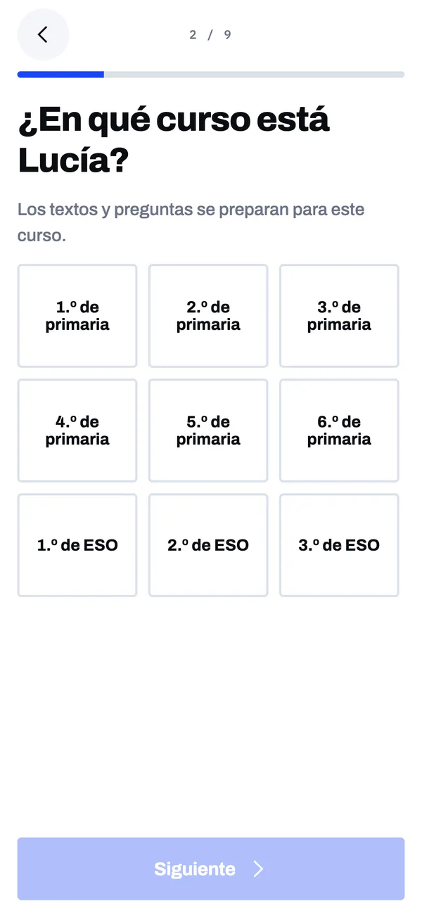 Unas preguntas rápidas