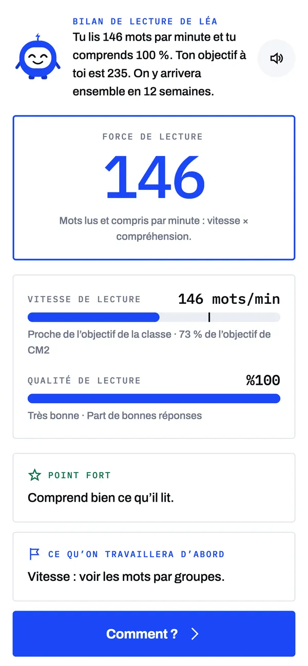 Bilan de lecture