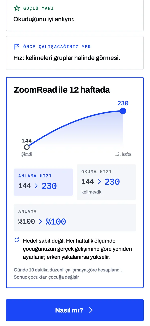 12 haftalık kişisel hedef